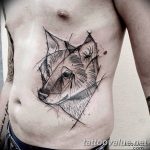 photo of wolf tattoo 27.11.2018 №231 - an example of a finished wolf tattoo - tattoovalue.net