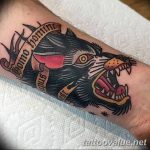photo of wolf tattoo 27.11.2018 №287 - an example of a finished wolf tattoo - tattoovalue.net