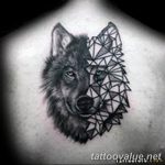 photo of wolf tattoo 27.11.2018 №292 - an example of a finished wolf tattoo - tattoovalue.net