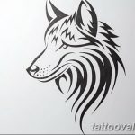 photo of wolf tattoo 27.11.2018 №311 - an example of a finished wolf tattoo - tattoovalue.net