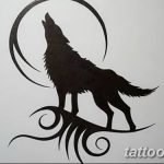 photo of wolf tattoo 27.11.2018 №313 - an example of a finished wolf tattoo - tattoovalue.net