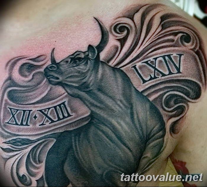 Bull Tattoo Meaning Interpretation History Photo Drawings Sketches