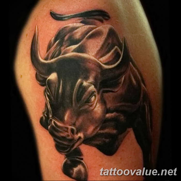 photo tattoo bull 13.11.2018 №208 - original drawing example ...