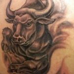 photo tattoo bull 13.11.2018 №016 - original drawing example - tattoovalue.net