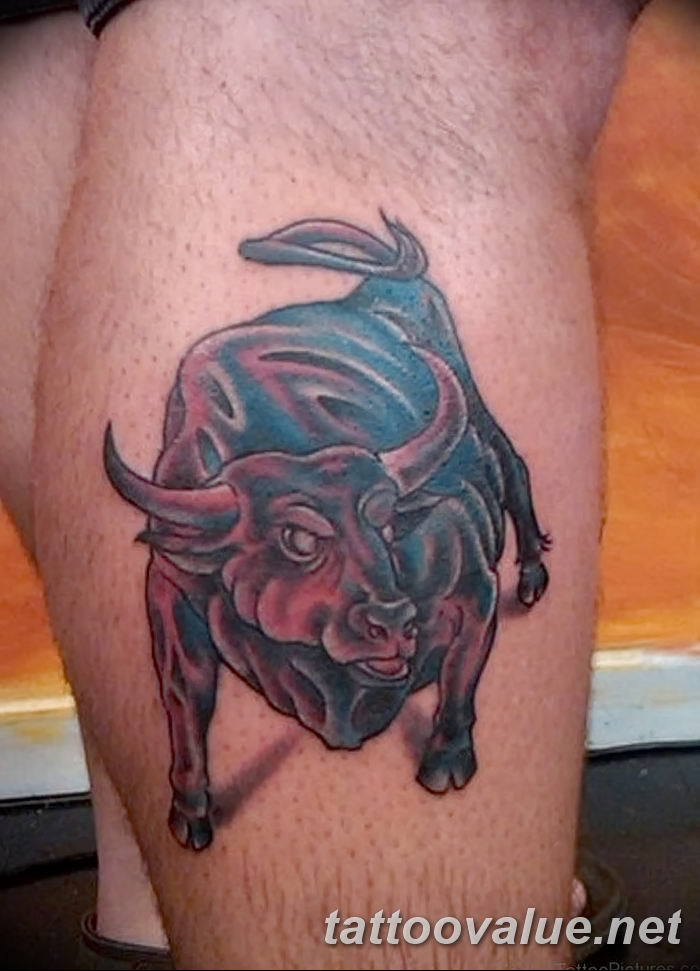 photo tattoo bull 13.11.2018 №028 - original drawing example - tattoovalue.net