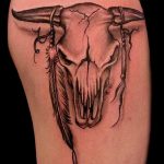 photo tattoo bull 13.11.2018 №035 - original drawing example - tattoovalue.net