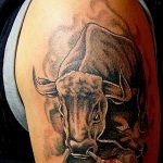 photo tattoo bull 13.11.2018 №089 - original drawing example - tattoovalue.net