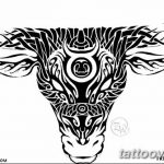 photo tattoo bull 13.11.2018 №103 - original drawing example - tattoovalue.net