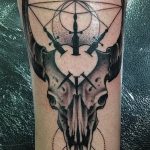 photo tattoo bull 13.11.2018 №127 - original drawing example - tattoovalue.net