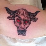 photo tattoo bull 13.11.2018 №177 - original drawing example - tattoovalue.net