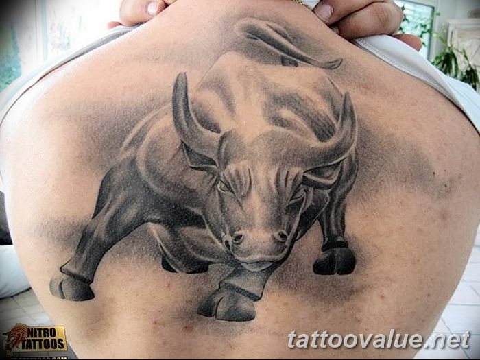 photo tattoo bull 13.11.2018 №188 - original drawing example - tattoovalue.net