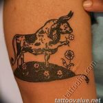 photo tattoo bull 13.11.2018 №198 - original drawing example - tattoovalue.net