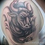 photo tattoo bull 13.11.2018 №221 - original drawing example - tattoovalue.net
