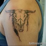 photo tattoo bull 13.11.2018 №241 - original drawing example - tattoovalue.net