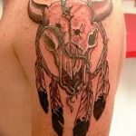 photo tattoo bull 13.11.2018 №258 - original drawing example - tattoovalue.net