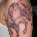 photo tattoo bull 13.11.2018 №263 - original drawing example - tattoovalue.net