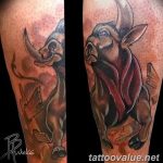 photo tattoo bull 13.11.2018 №270 - original drawing example - tattoovalue.net