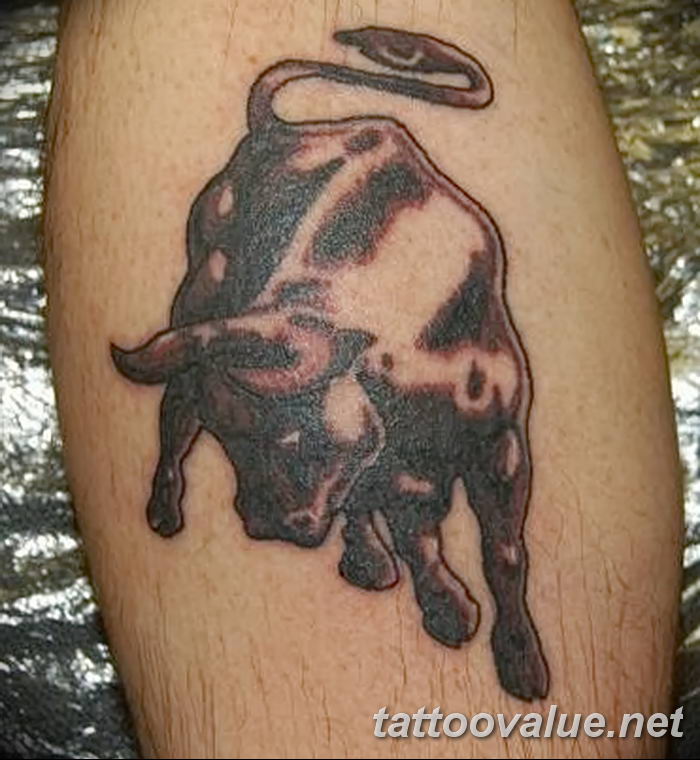 photo tattoo bull 13.11.2018 №282 - original drawing example - tattoovalue.net