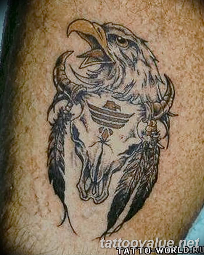 photo tattoo bull 13.11.2018 №286 - original drawing example - tattoovalue.net