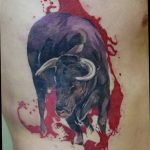 photo tattoo bull 13.11.2018 №317 - original drawing example - tattoovalue.net