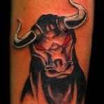 photo tattoo bull 13.11.2018 №323 - original drawing example - tattoovalue.net