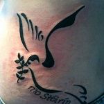 photo tattoo dove 29.11.2018 №028 - example of a tattoo with a dove - tattoovalue.net