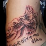 photo tattoo dove 29.11.2018 №045 - example of a tattoo with a dove - tattoovalue.net
