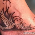 photo tattoo dove 29.11.2018 №049 - example of a tattoo with a dove - tattoovalue.net