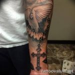 photo tattoo dove 29.11.2018 №050 - example of a tattoo with a dove - tattoovalue.net