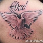 photo tattoo dove 29.11.2018 №056 - example of a tattoo with a dove - tattoovalue.net