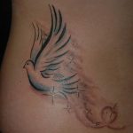 photo tattoo dove 29.11.2018 №057 - example of a tattoo with a dove - tattoovalue.net