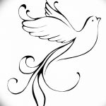 photo tattoo dove 29.11.2018 №099 - example of a tattoo with a dove - tattoovalue.net