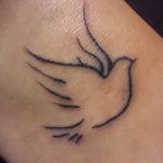 photo tattoo dove 29.11.2018 №101 - example of a tattoo with a dove - tattoovalue.net