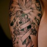 photo tattoo dove 29.11.2018 №109 - example of a tattoo with a dove - tattoovalue.net
