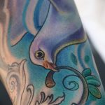 photo tattoo dove 29.11.2018 №112 - example of a tattoo with a dove - tattoovalue.net