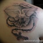 photo tattoo dove 29.11.2018 №114 - example of a tattoo with a dove - tattoovalue.net