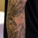 photo tattoo dove 29.11.2018 №122 - example of a tattoo with a dove - tattoovalue.net