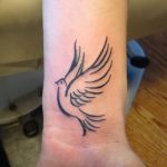 photo tattoo dove 29.11.2018 №130 - example of a tattoo with a dove - tattoovalue.net