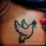 photo tattoo dove 29.11.2018 №132 - example of a tattoo with a dove - tattoovalue.net