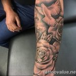 photo tattoo dove 29.11.2018 №147 - example of a tattoo with a dove - tattoovalue.net