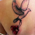 photo tattoo dove 29.11.2018 №155 - example of a tattoo with a dove - tattoovalue.net