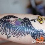 photo tattoo dove 29.11.2018 №170 - example of a tattoo with a dove - tattoovalue.net