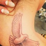 photo tattoo dove 29.11.2018 №177 - example of a tattoo with a dove - tattoovalue.net