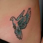 photo tattoo dove 29.11.2018 №184 - example of a tattoo with a dove - tattoovalue.net