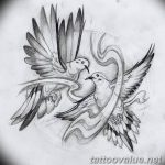 photo tattoo dove 29.11.2018 №191 - example of a tattoo with a dove - tattoovalue.net