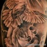 photo tattoo dove 29.11.2018 №203 - example of a tattoo with a dove - tattoovalue.net