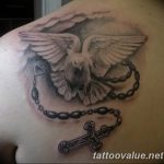 photo tattoo dove 29.11.2018 №205 - example of a tattoo with a dove - tattoovalue.net