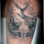 photo tattoo dove 29.11.2018 №212 - example of a tattoo with a dove - tattoovalue.net