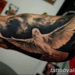 photo tattoo dove 29.11.2018 №232 - example of a tattoo with a dove - tattoovalue.net