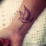 photo tattoo dove 29.11.2018 №239 - example of a tattoo with a dove - tattoovalue.net